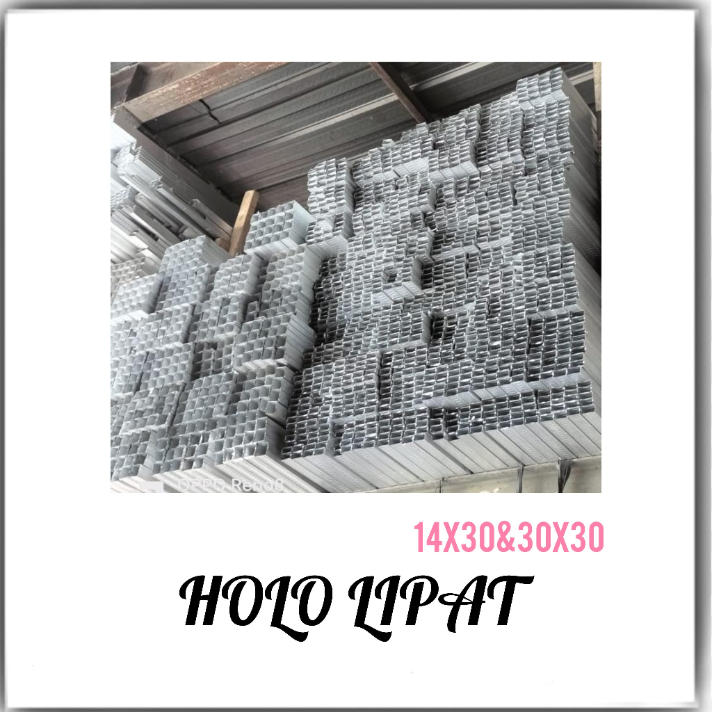 Rangka Hollo Plafon 14x30//30x30 - Harga per batang