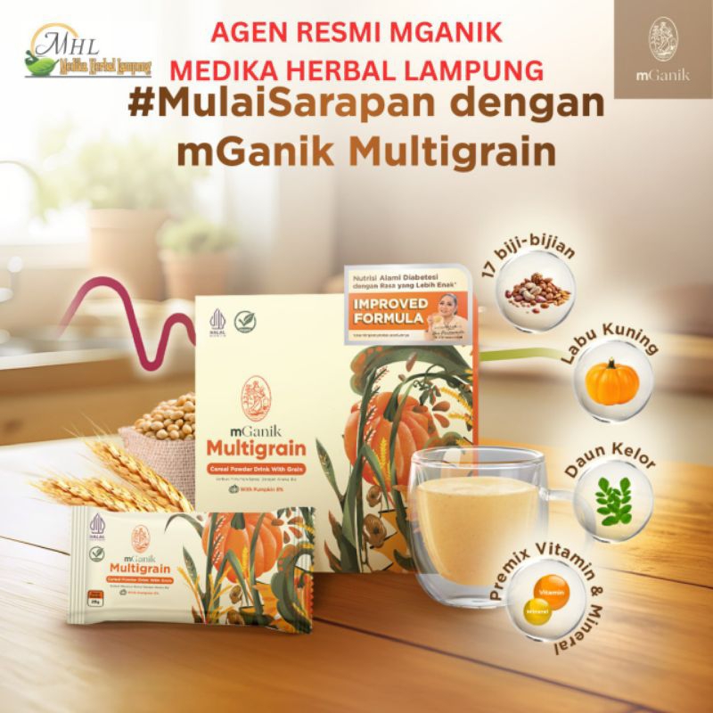 

Mganik Multigrain Agen Lampung 500 Gr Jamin 100% Original