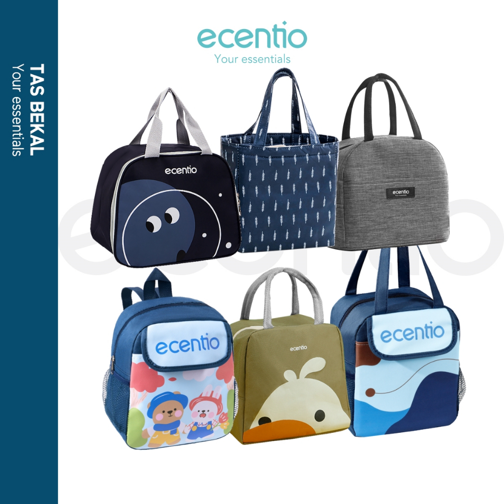 ecentio Lunch Bag Tas Bekal Kotak Makan portabel Oxford cloth /tas makanan/tas kecil/tas karakter