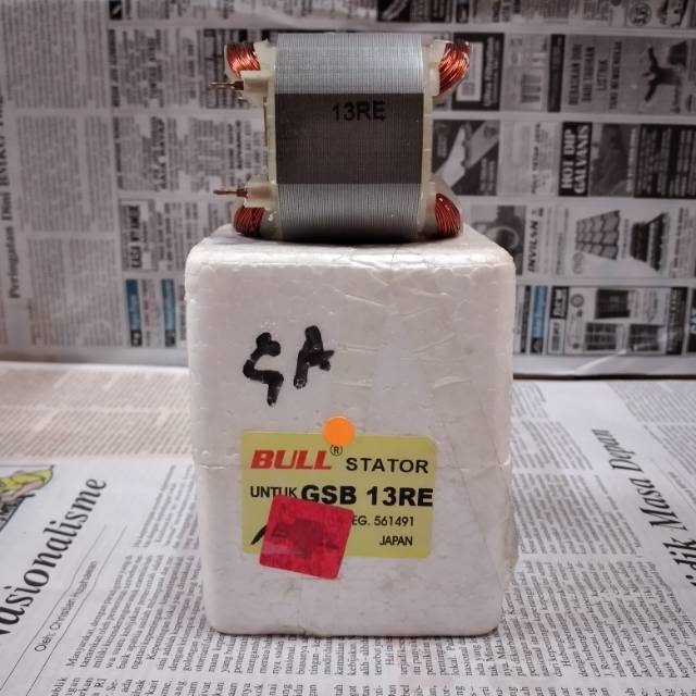 BULL STATOR GSB13RE GSB 13RE RUMAH ARMATURE FIELD FOR MESIN BOR TEMBOK BOSCH 13mm