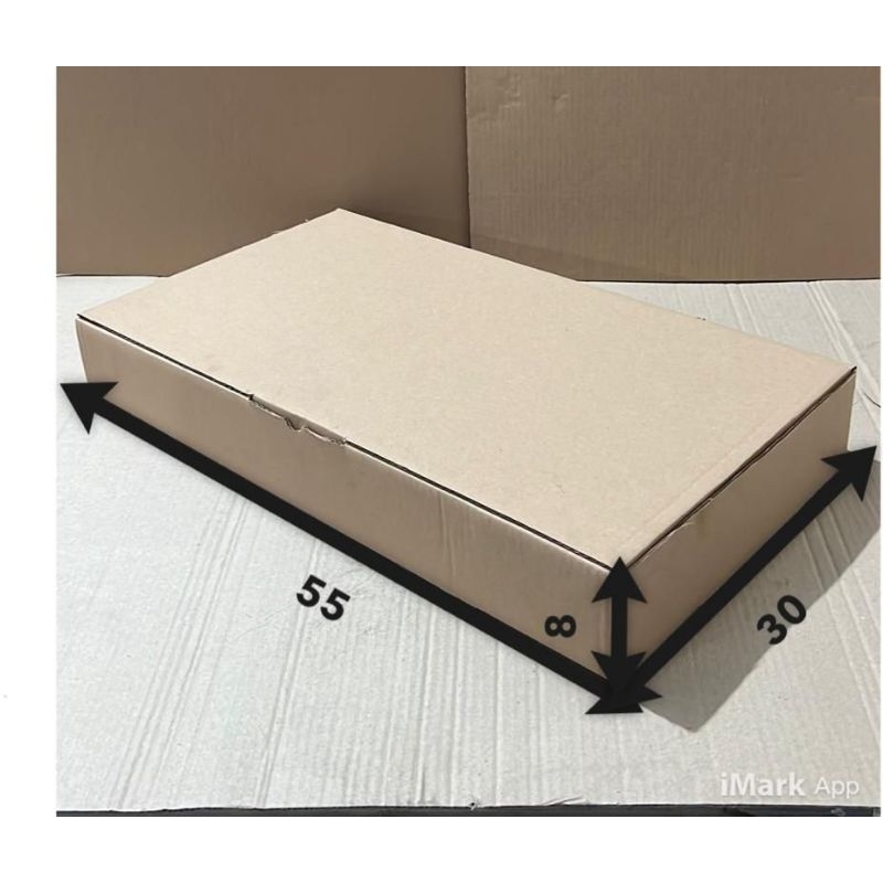 

Kardus Box Polos Baru Packing ukuran 55x30x8 cm