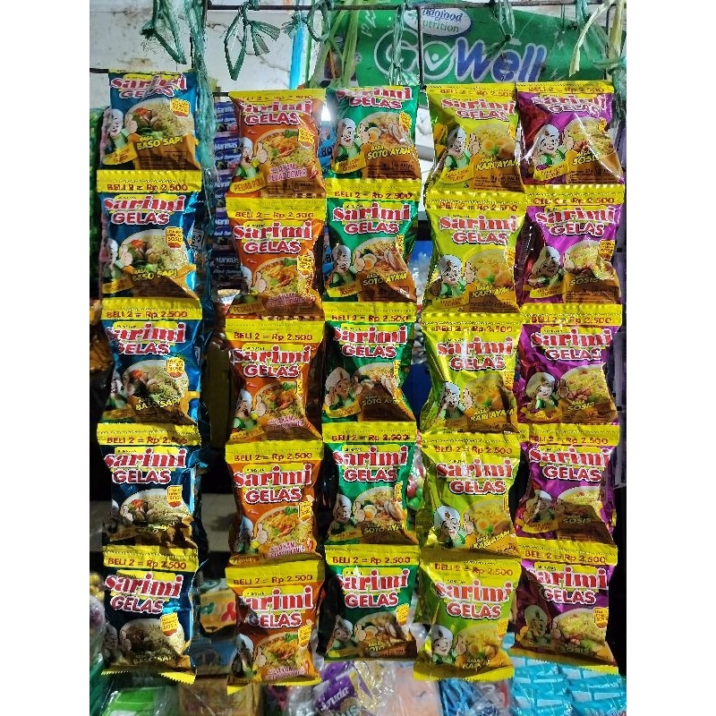 

Mie Sarimi Gelas ( 1 Renceng isi 10 Pcs )