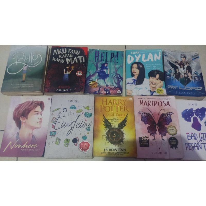 (PRELOVED || BACA DESKRIPSI) Novel Romansa Wattpad Teen Lit Fanfiction Harry Potter || 100% ori beli