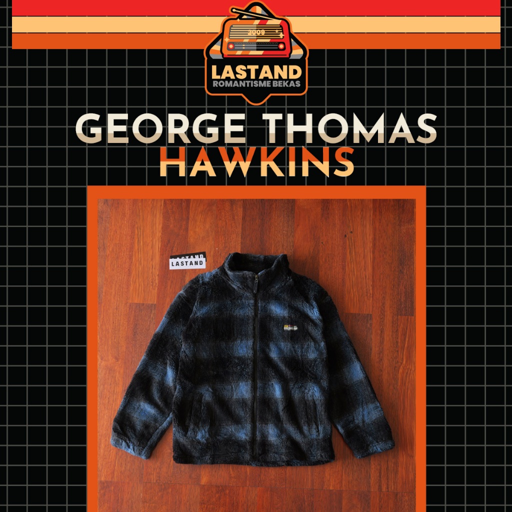 Jaket George Thomas Hawkins Vintage Flannel Tartan Wool