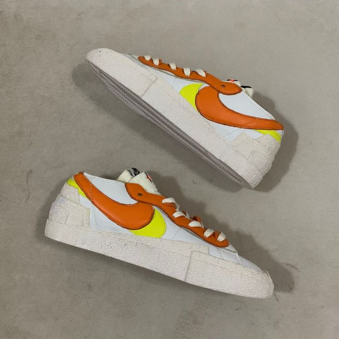 Nike x Sacai Blazer Low Magma Orange