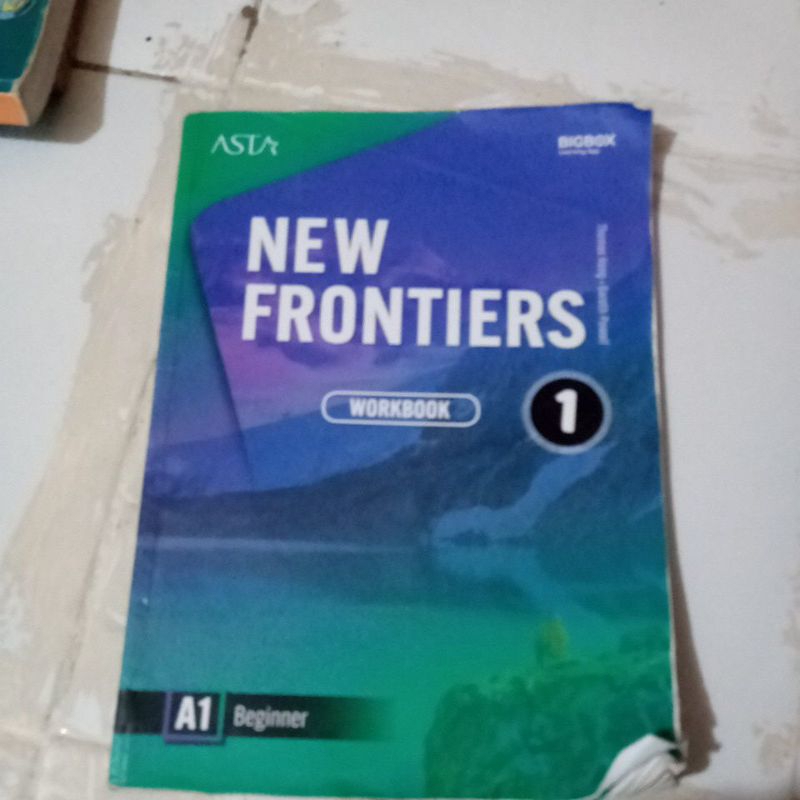 Buku bahasa Inggris New Frontiers Workbook kelas7 SMP