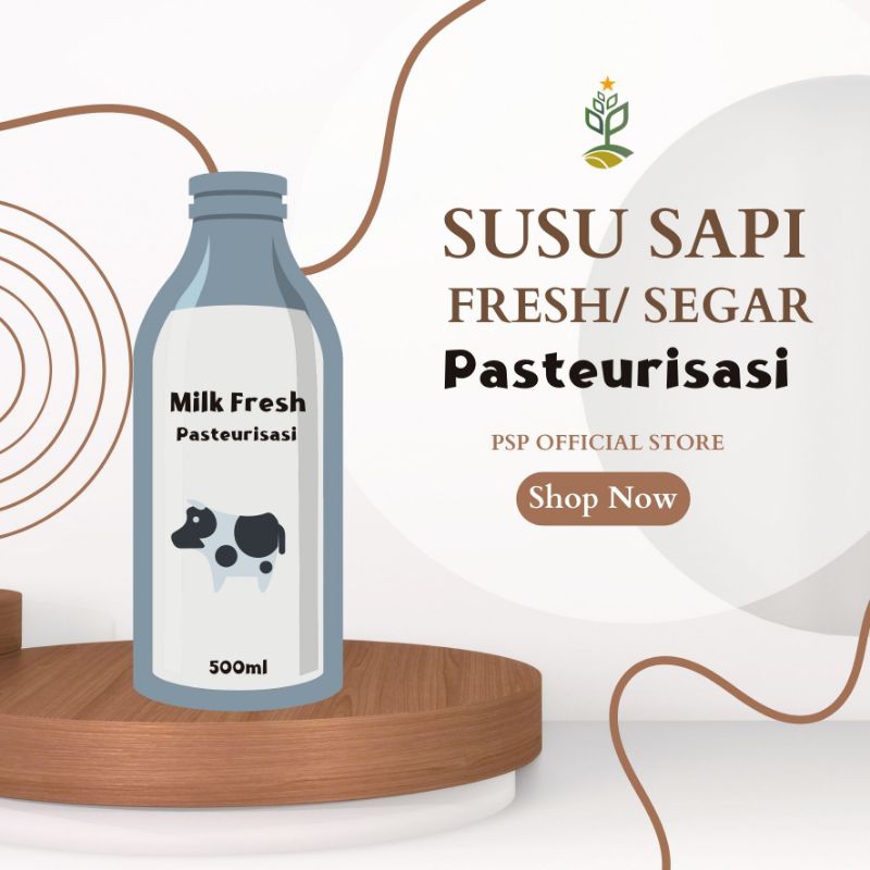 

SUSU SAPI MURNI SEGAR PASTEURISASI 500ml