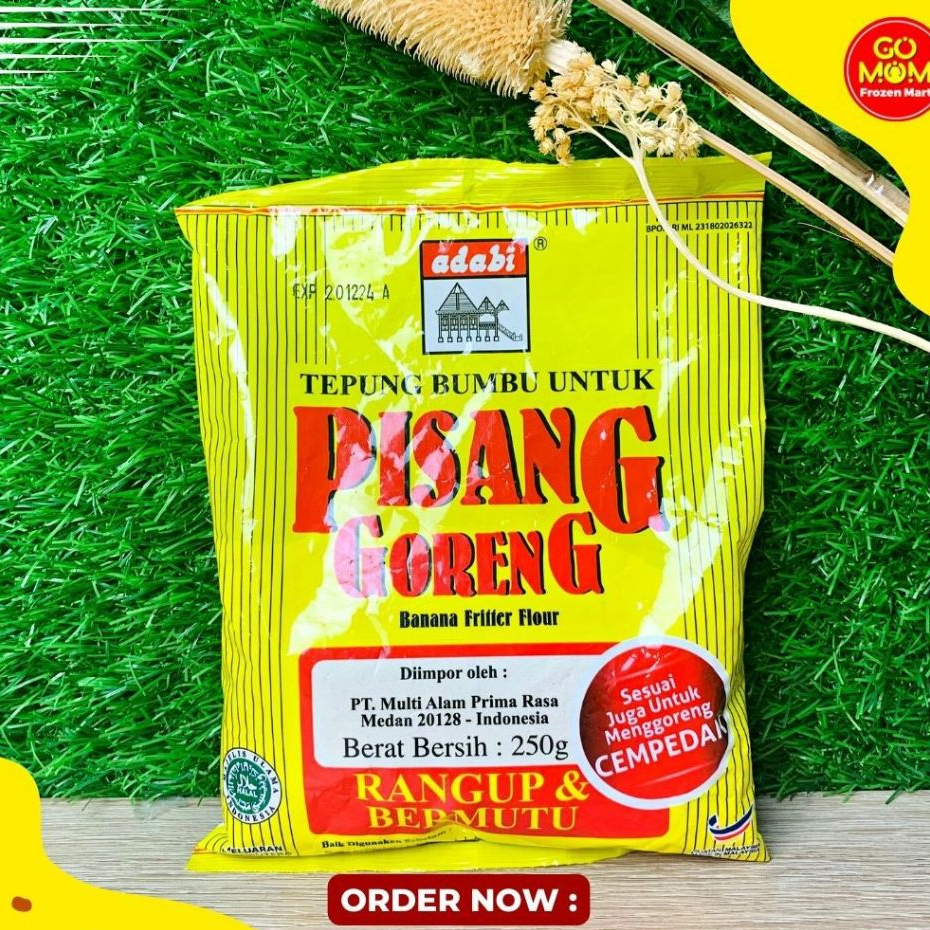 

ADABI TEPUNG PISANG GORENG 250GR