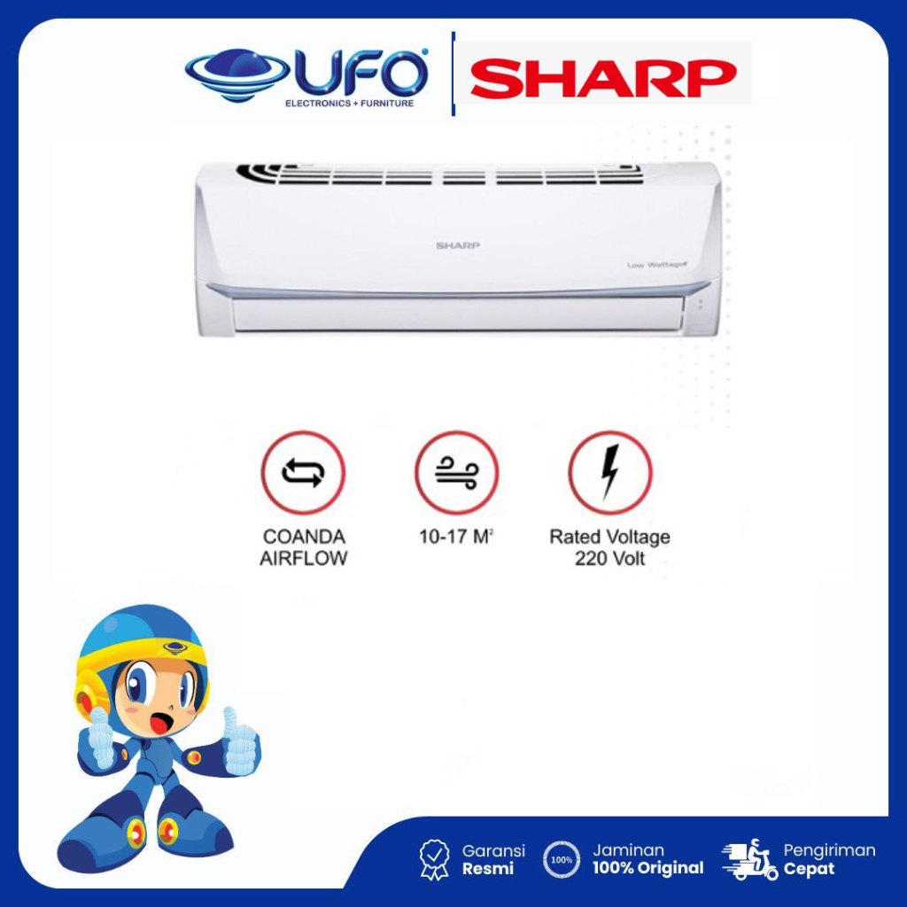 Sharp AC 0.5 PK AH-A5UDL/ AH A5UDL Sayonara Panas J60 Series Unit Only