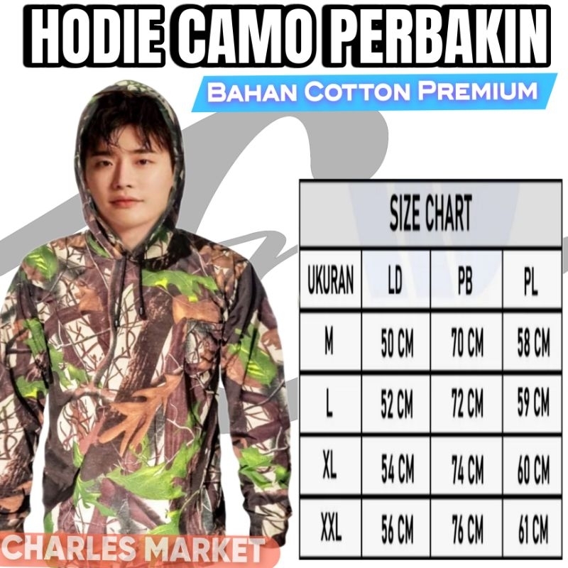 KAOS HOODIE CAMO - HODIE CAMO TERBARU - HOODIE CAMO MURAH