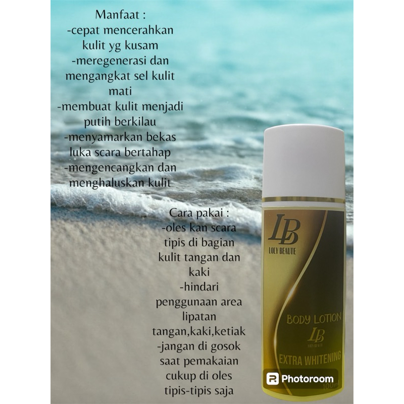 LB Extra whitening body lotion