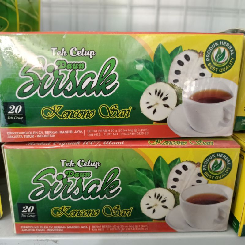 

Teh Celup Daun Sirsak Kencono Sari