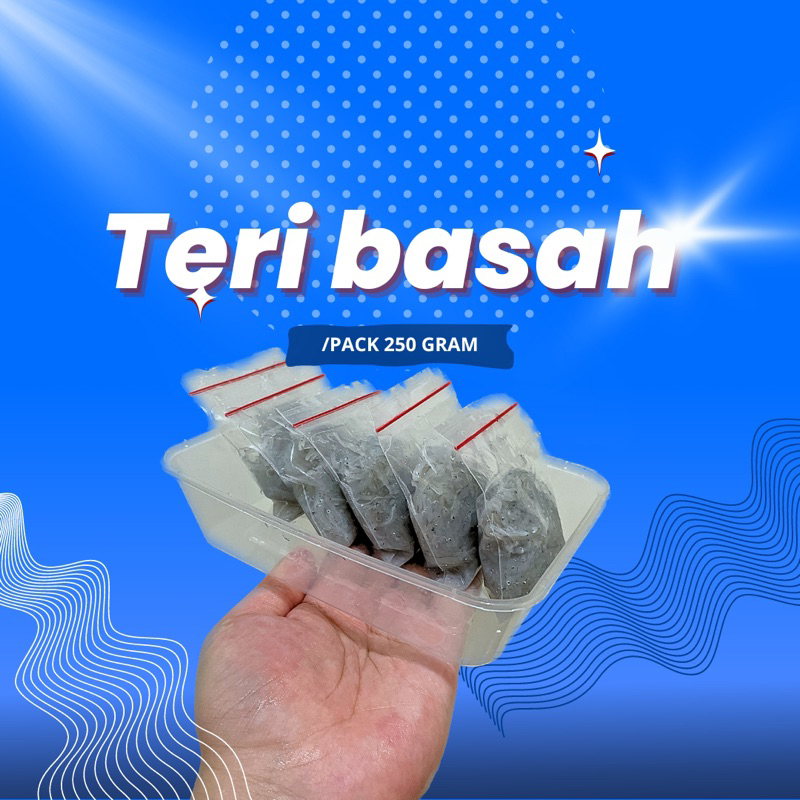 

IKAN TERI BASAH PER PACK (50gr dan 250gr)