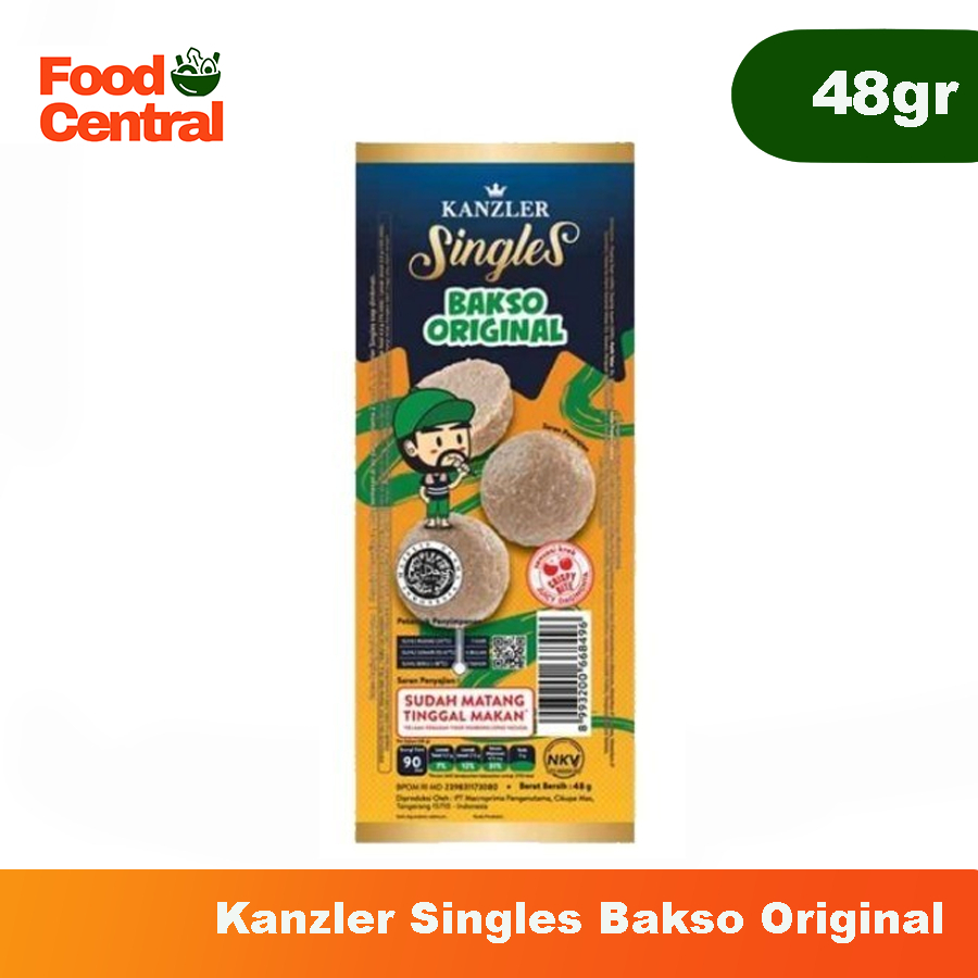

Kanzler Singles Bakso Original Semua Rasa per pack