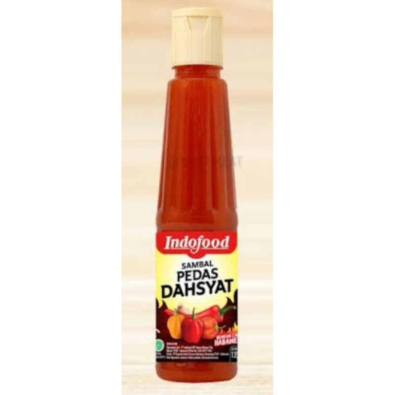 

Indofood Sambal Pedas Dahsyat 135ml
