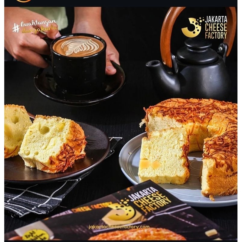 

CHIFFON DOUBLE CHEESE cake by Jakarta cheese factory