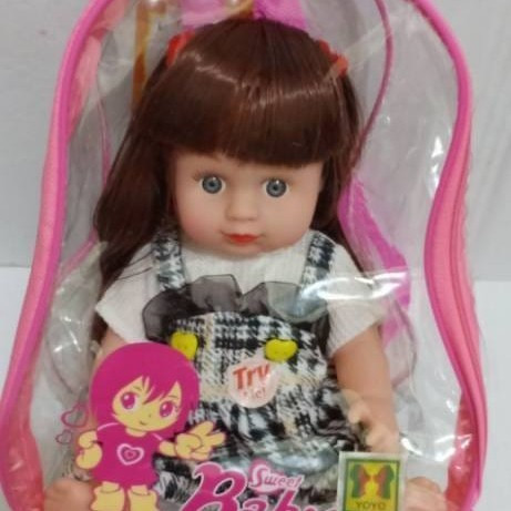 Boneka bisa nyanyi Little Star mainan Anak Perempuan sudah termasuk baterai