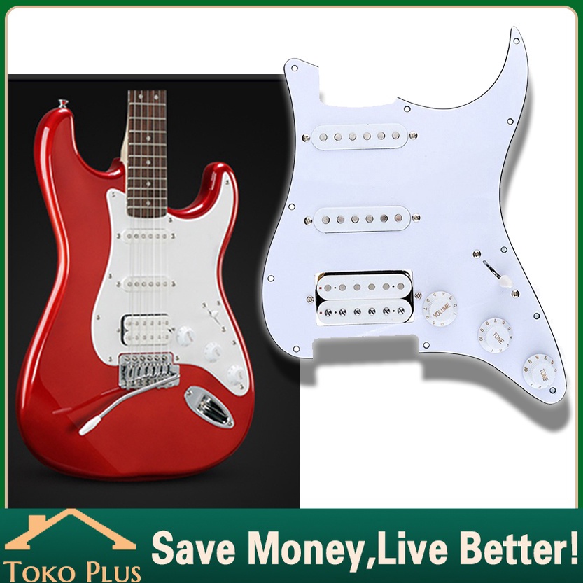 KODE P78O Pickup Pickguard Stratocaster HSS SSH 3ply FULL SET Original  HSH  Pickup Set Gitar  Pickg
