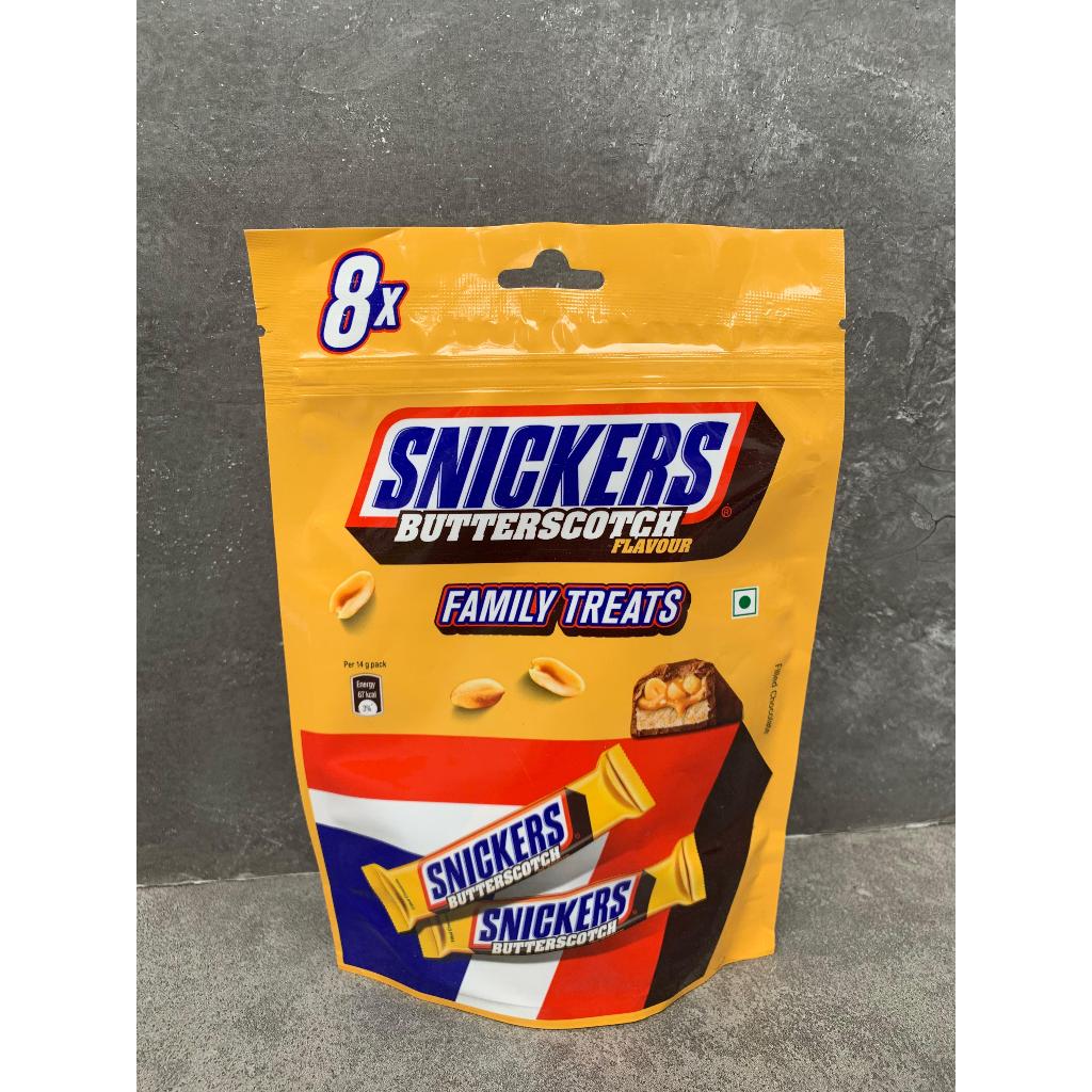 

SNICKERS BUTTERSCOTCCH FAMILY TREATS ISI 8 - COKELAT CARAMEL