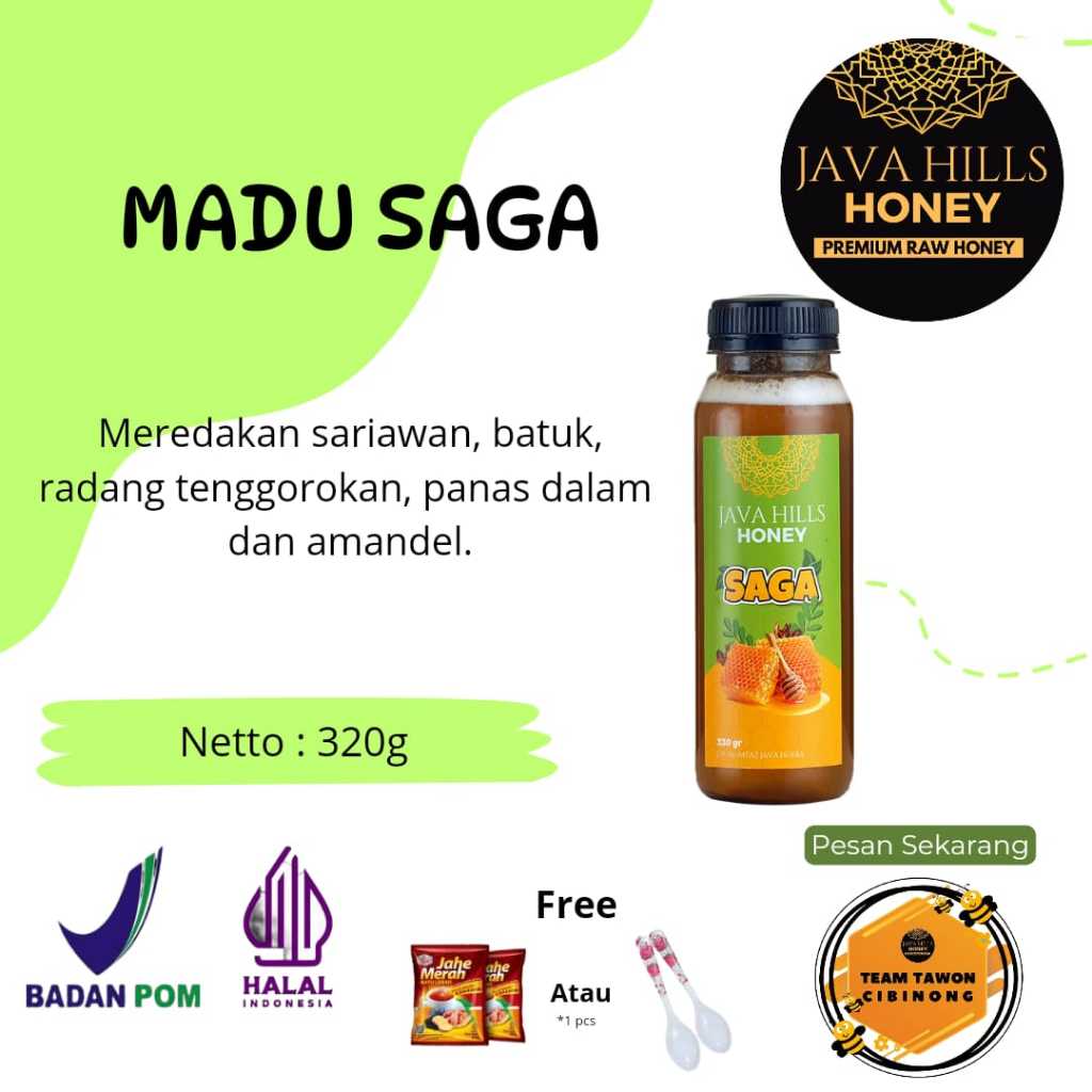 

Madu Saga Java Hills Honey