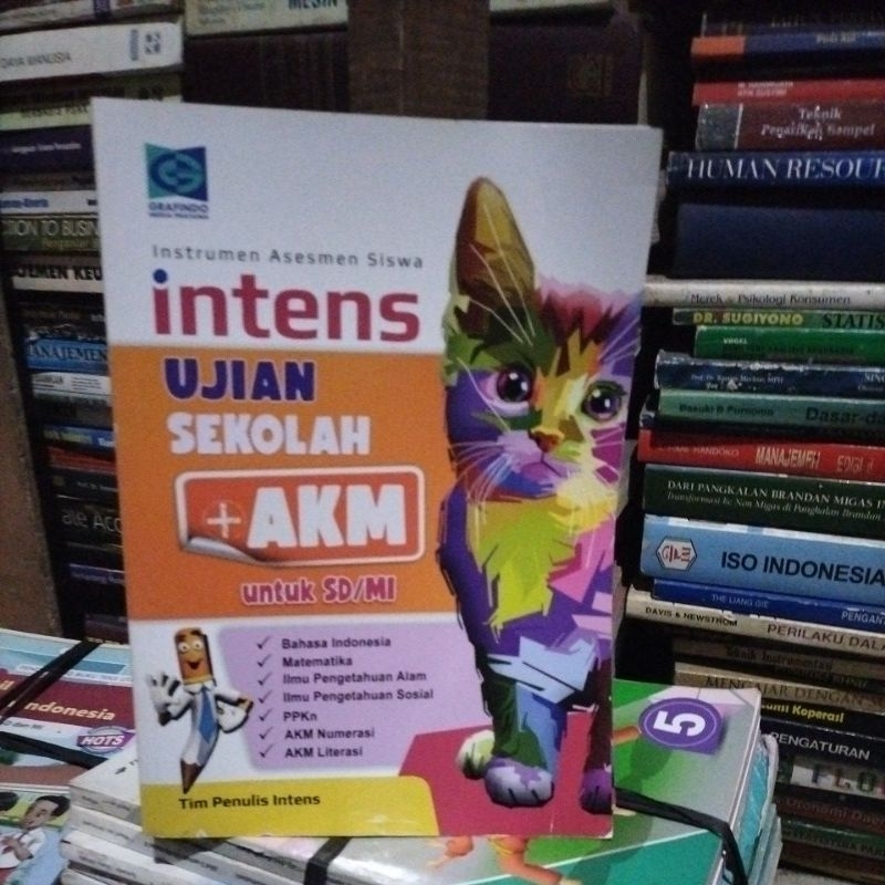Intens ujian sekolah AKM SD