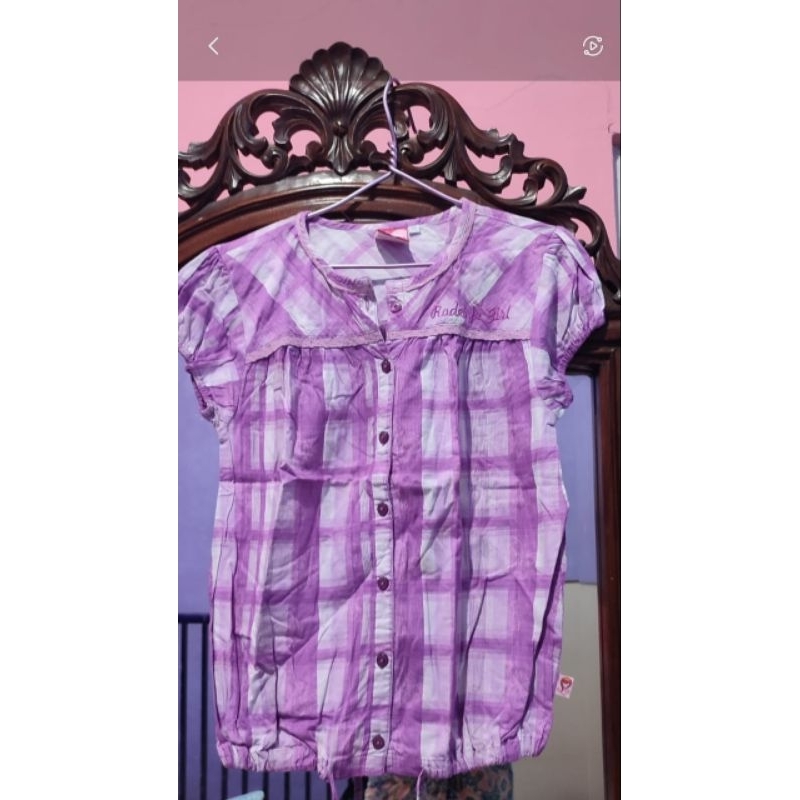 Atasan Rodeo Jr girl sz 12 original 100%