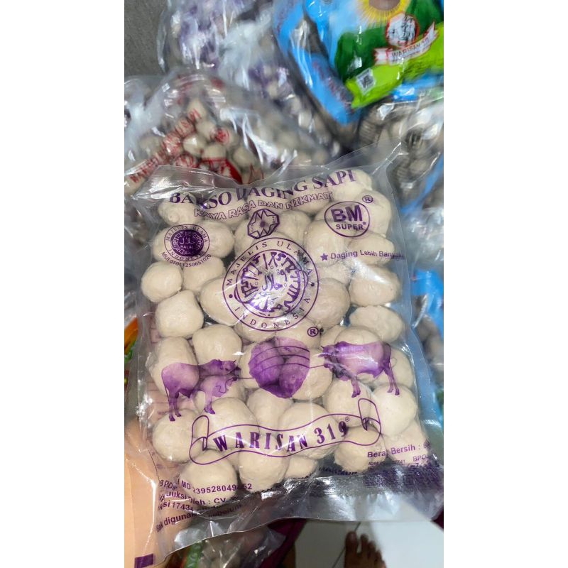 

Bakso WARISAN BM SUPER ISI 50butir/