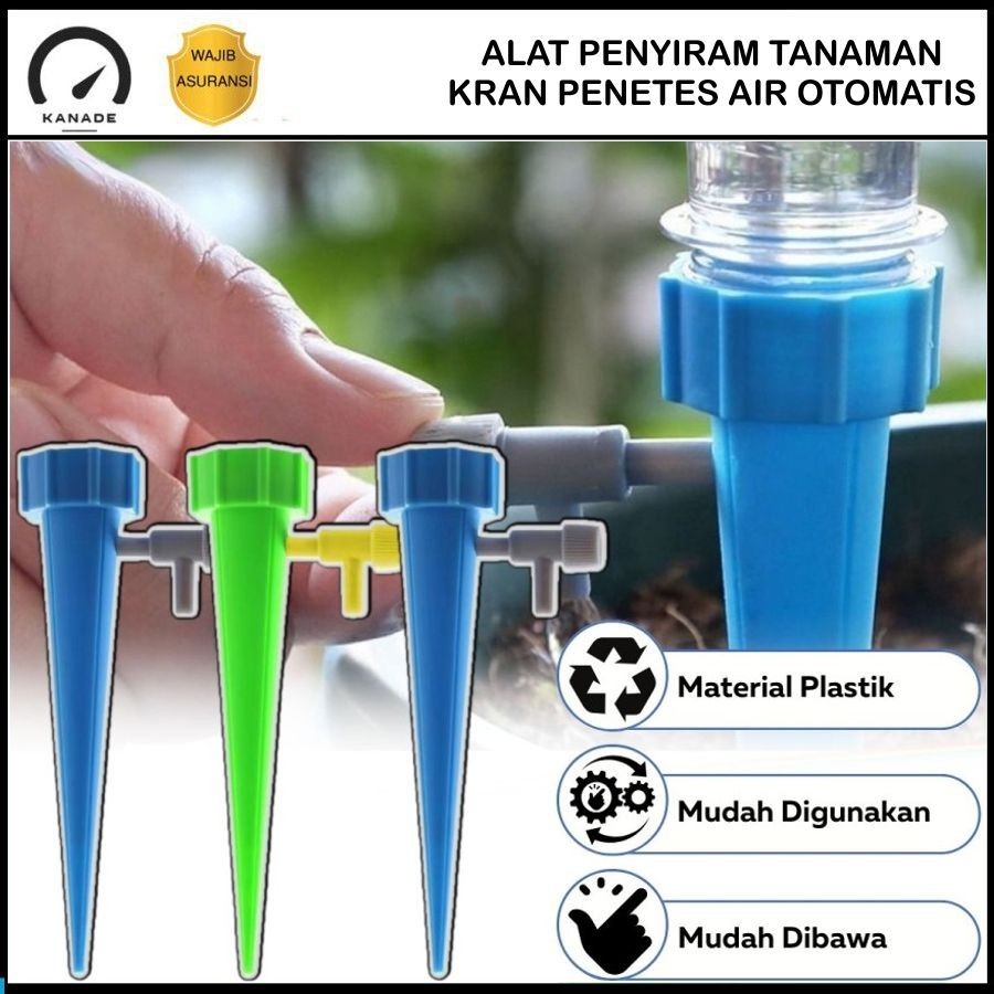 Alat Penyiram Tanaman Otomatis Kran Putar Penetes Air Irigasi Kebun