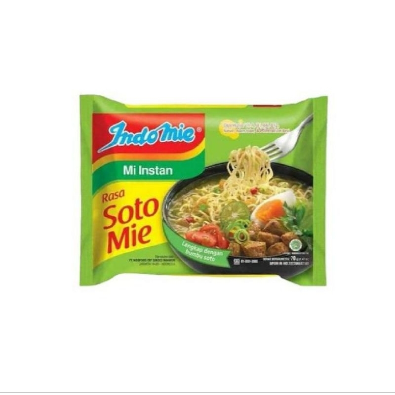 

Indomie Kuah Soto Mie 70gr
