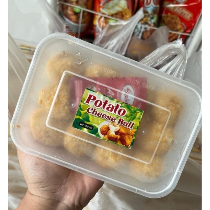 

Potato Cheese Ball (Bola kentang keju) halal fresh enaak