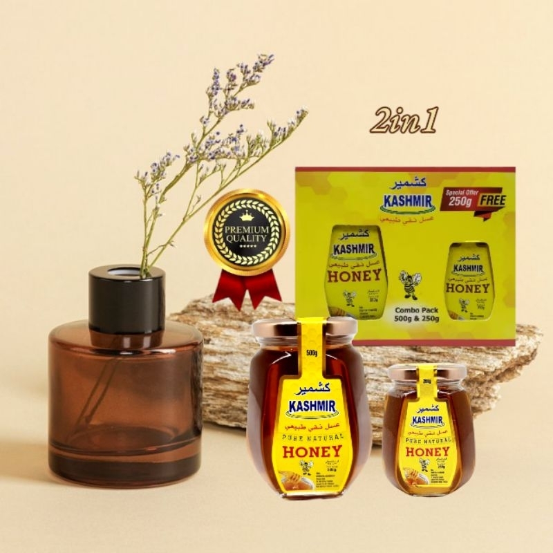 

madu kasmir kashmir 2in1 500gr & 250gr exp 2028