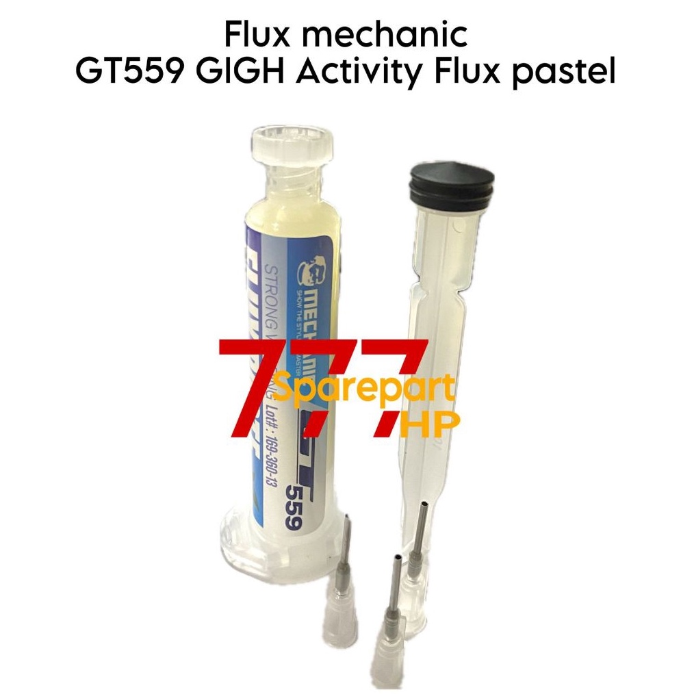 KODE F56E Flux Mechanic GT559 GIGH Activity Flux Paste Original isi 1cc  Songka Pasta Cair