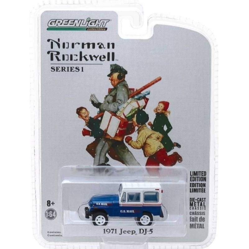Greenlight Norman Rockwell Series 1 1971 Jeep DJ-5