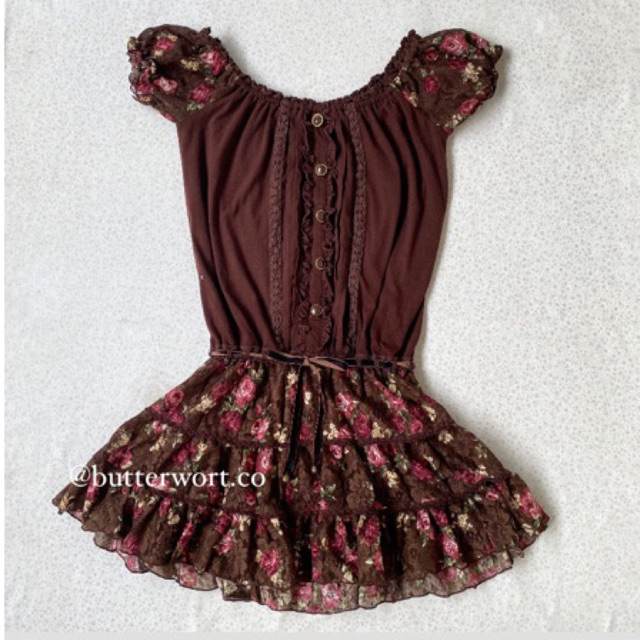 liz lisa floral dress