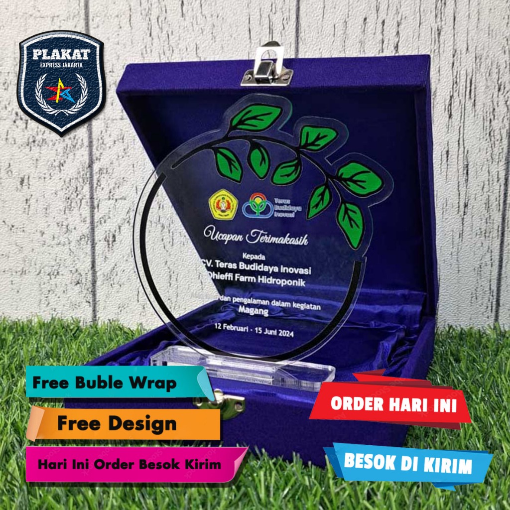 Plakat | Plakat Akrilik | Plakat Akrilik Custom | Akrilik | Custom Plakat  | Grosir Plakat