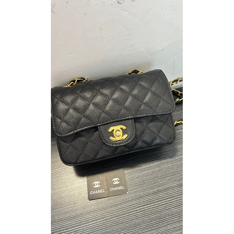 Chanel classic caviar preloved