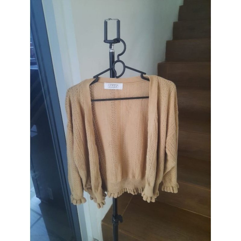 Preloved Crop Cardigan