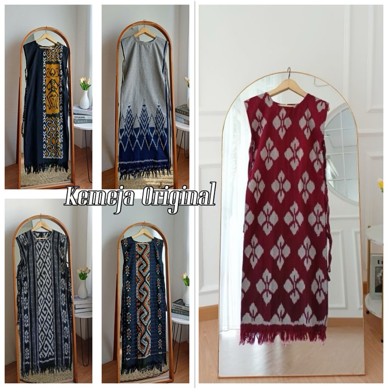 Ready Ounter Vest/ Rompi Tenun Nusantara NTT NTB Toraja
