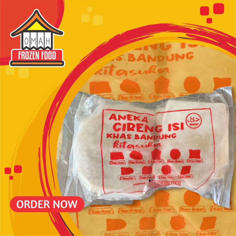 

SENSASIONAL Cireng Isi Khas Bandung isi 1 Besar