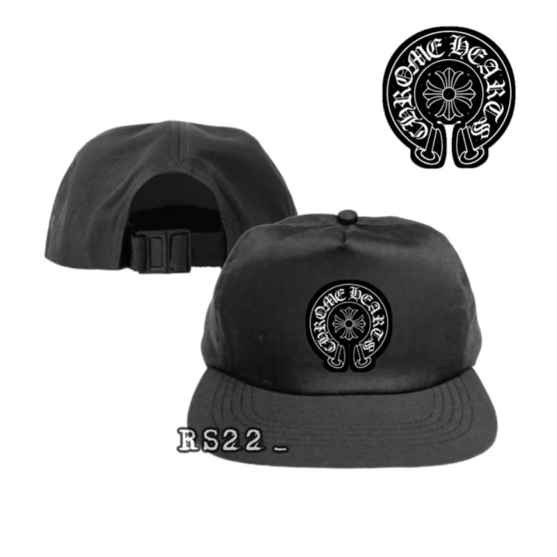 SIX PANEL SNAPBACK HAT CAPS CHROME HEARTS / TOPI 6 PANEL SNAPBACK CLASSIC PREMIUM / FIVE PANEL HAT