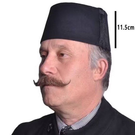 Fez Ottoman Turkey Hitam / Fez Turki Hitam