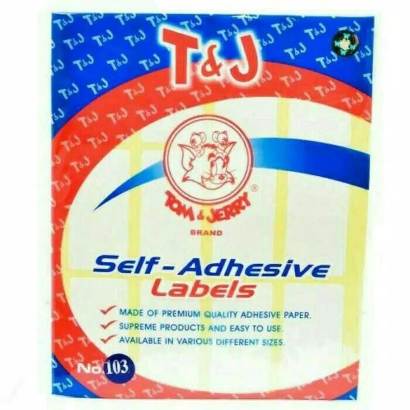 

DAHSYAT Label Sticker No 13 Tom Jerry TJ