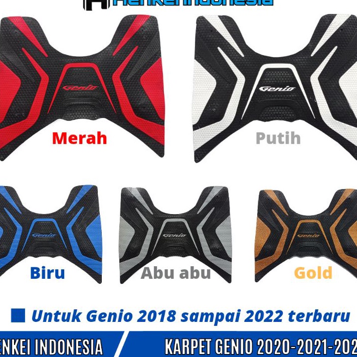 FG2 Monster Alas Kaki Motor Genio  Karpet Motor Genio 219 22 221 222 223