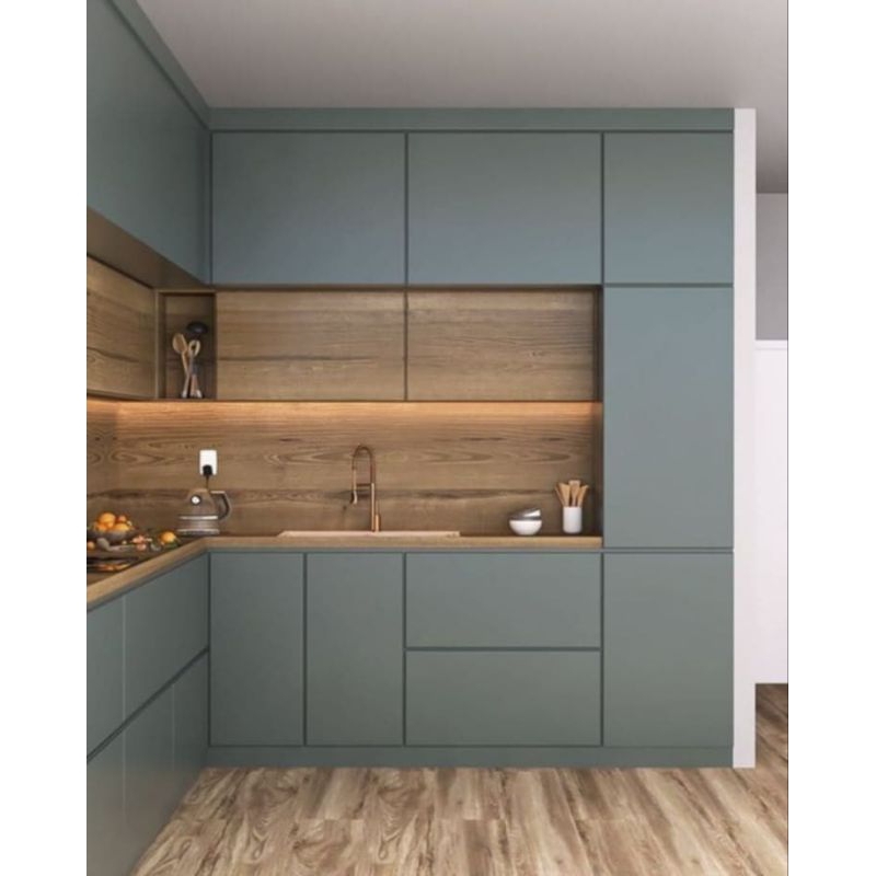 kicen set almari dapur almari gantung