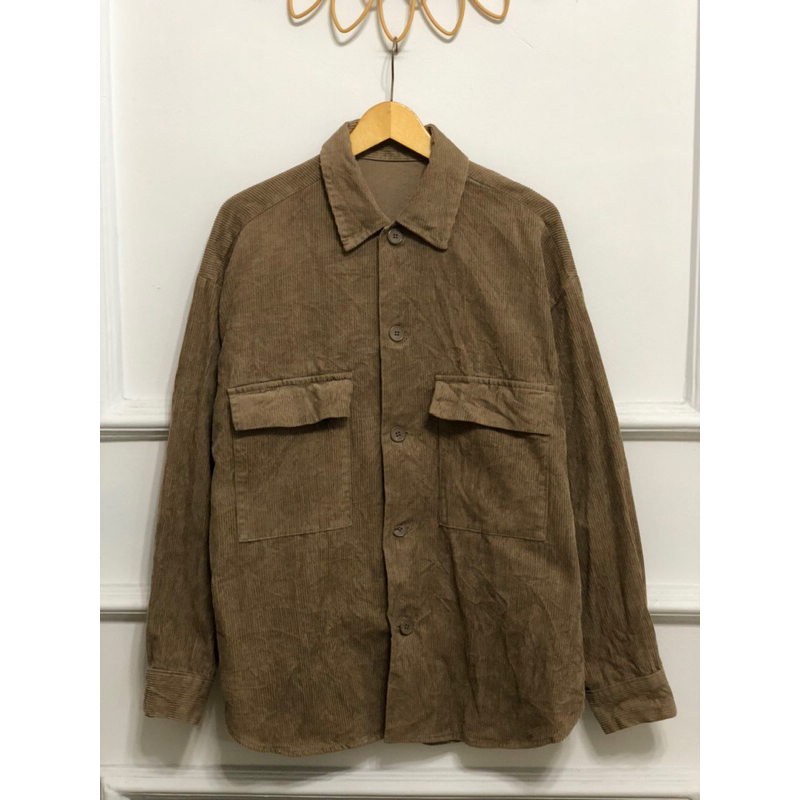 Outer Gu Uniqlo Second / vtg corduroy gu uniqlo second / jacket corduroy uniqlo