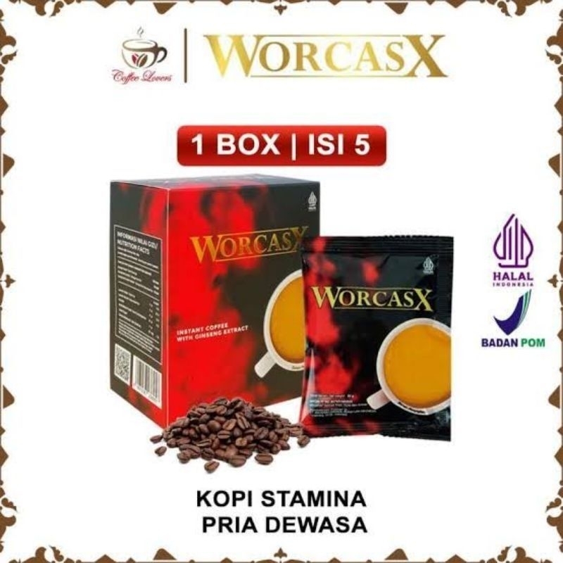 

Kopi worcasx coffee worcas-x worcas kopi ginseng stamina/setara zenfeel