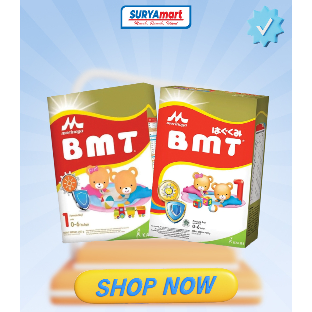 Susu Morinaga BMT Gold Geniupro Formula Bayi Usia 0-6 Bulan