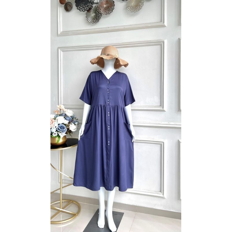 DASTER KIRANA//DASTER JUMBO//BAJU WANITA//DRESS BUSUI