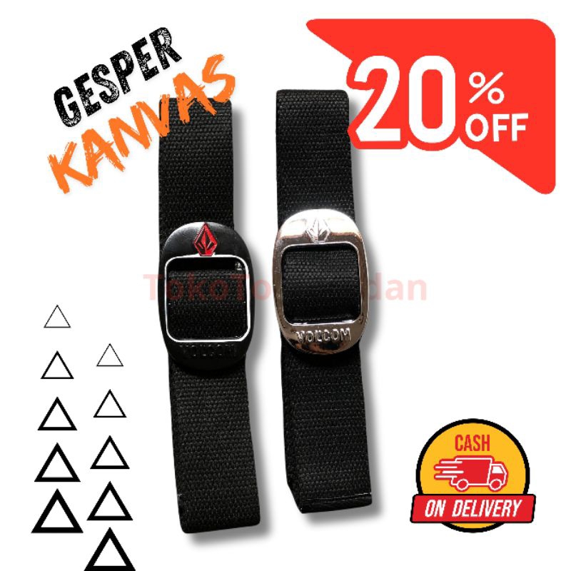 Tali Pinggang Sekolah SMA kain kanvas