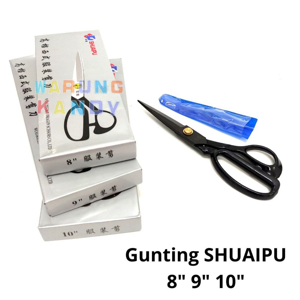 

Gunting Kain Shuaipu Sha 8 9 10 inch